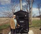 build your own outdoor wood stove.